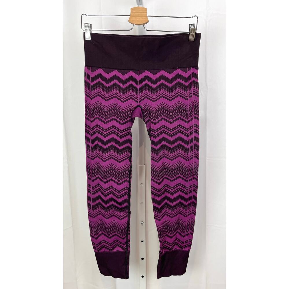 Lululemon Athletica Purple Zigzag Leggings